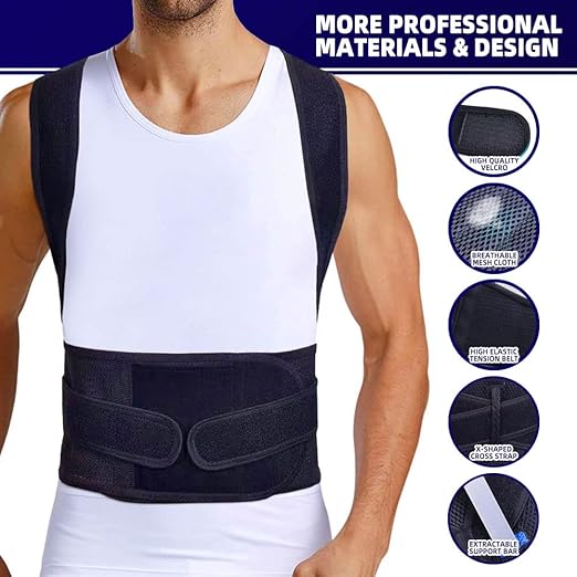 Upgraded Posture Corrector Back Brace Support