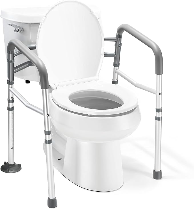 Adjustable Toilet Safety Rail for Seniors