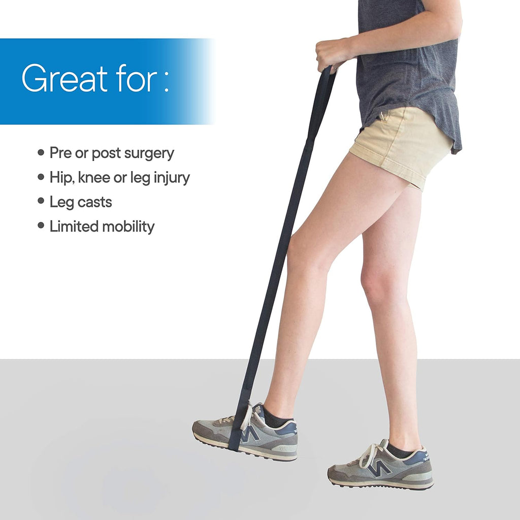 Rigid Leg Lifter Strap for Surgery Rehabilitation